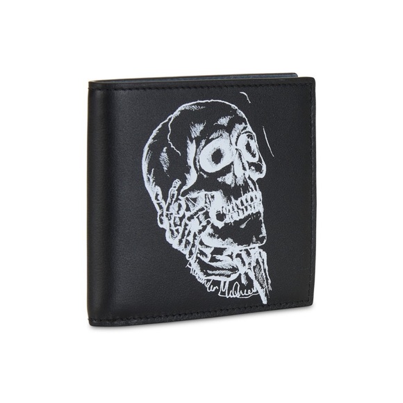 Alexander McQueen Other - ❌SOLD❌Alexander McQueen Skull Leather Wallet